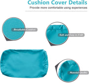 Water Proof Patio Furniture Cushion Covers - Replacement Cushion Cover Set for Outdoor