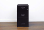 Office Dimensions 18" Deep 3  Metal Drawer Organizer File Cabinet